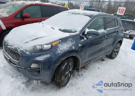 2020 Kia Sportage Lx from USA, damaged, VIN KNDPMCAC7L7831617